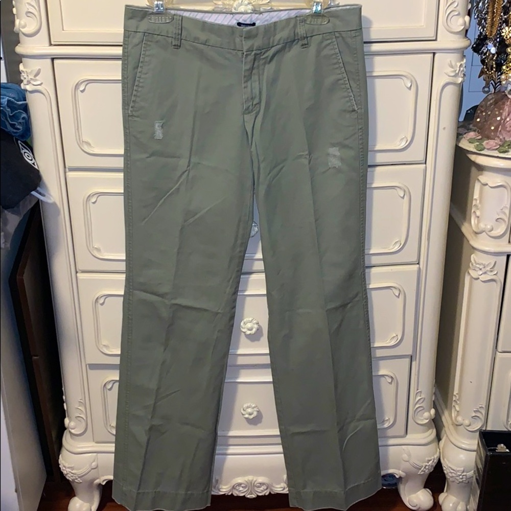Gap Olive Green Pants Boy Cut Size 2